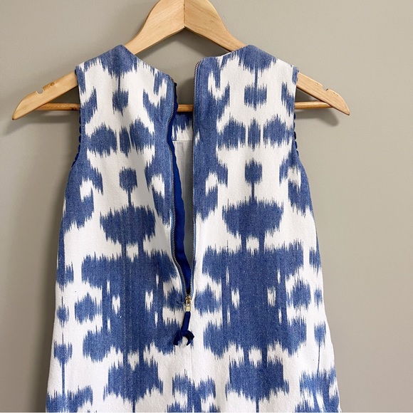 Vineyard Vines Bleached Denim Sleeveless Dress Size 8 - Picture 8 of 12